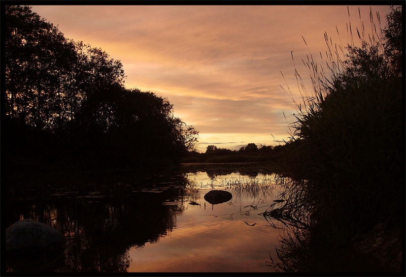Фото жизнь - LAM - корневой каталог - Вечерняя заря на речке Логовеж