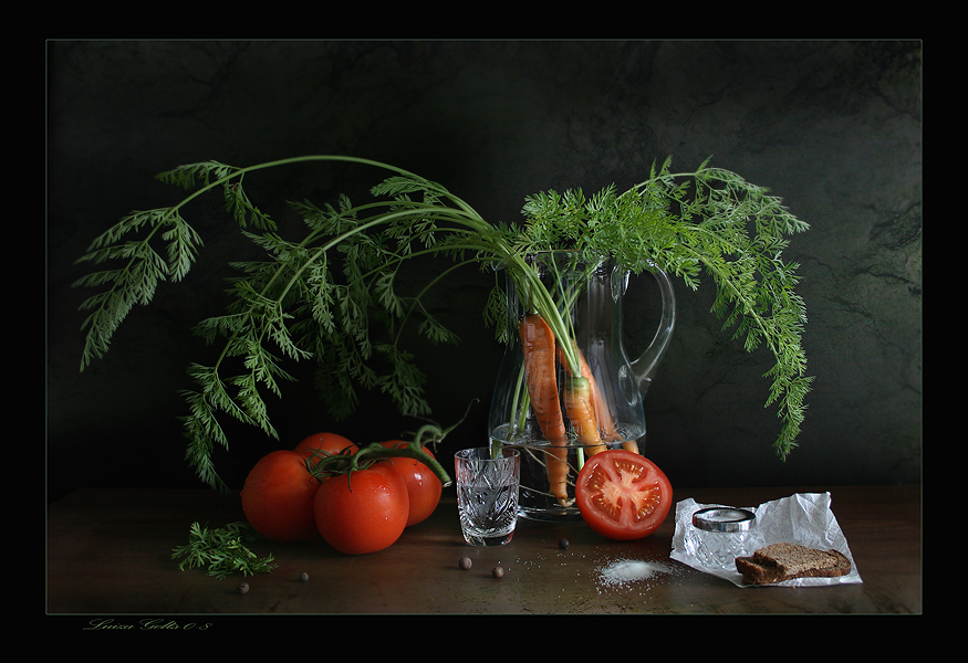 Фото жизнь (light) - Luiza Gelts - Still  Lifes - Любовь-морковь и помидоры