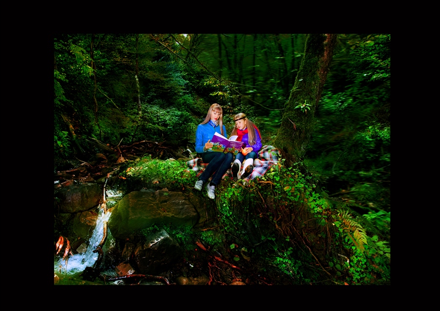 сказка в лесу