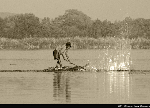 Фото жизнь (light) - Sergey Cherenkov - АЛЬБОМ Эфиопия (Ethiopia) - Рыбак