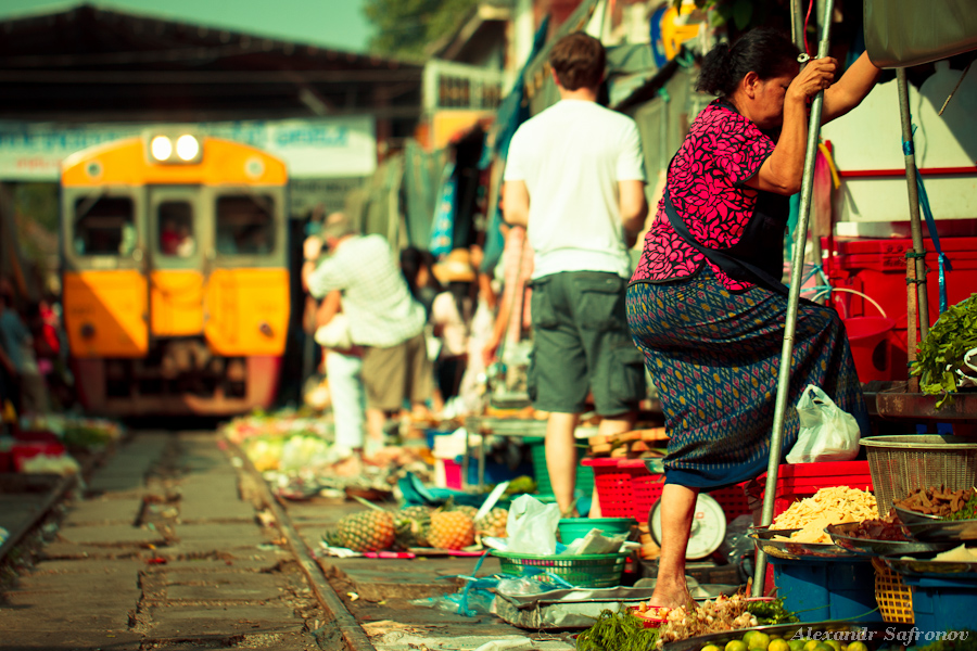 Фото жизнь (light) - Alexandr Safronov - Тайланд - Страна контрастов !!! -  Railway Market