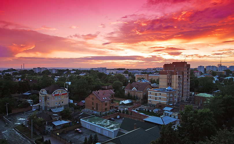 Фото жизнь - Михаил Филиппов  - корневой каталог - Закат над городом