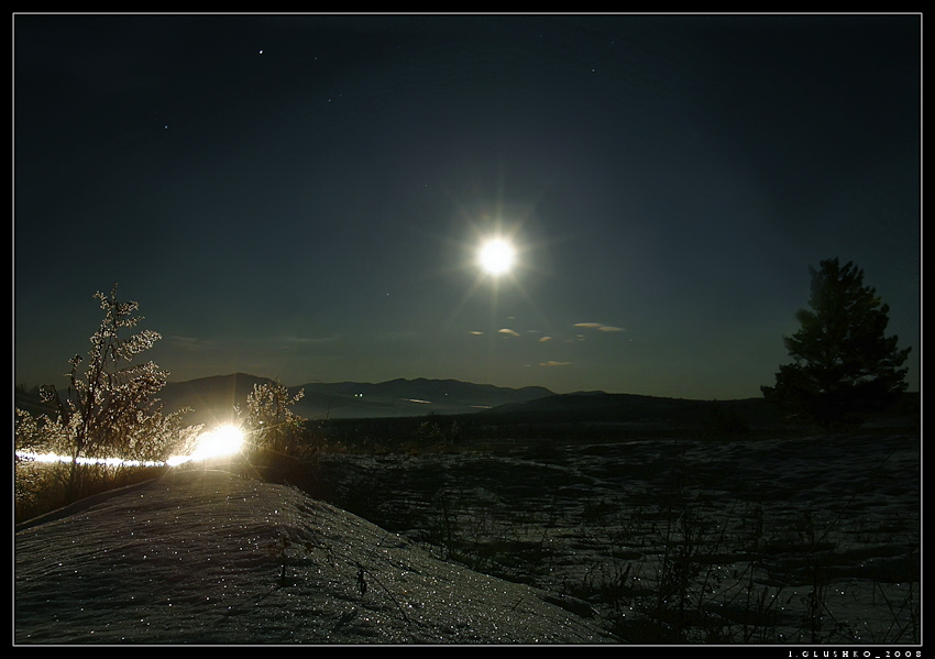 Фото жизнь (light) - Igor Glushko - корневой каталог - Лунно-морозная, зимне-прекрасная..