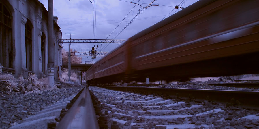 Фото жизнь (light) - vovo4ka - мир снов (IR) - сумеречный поезд
