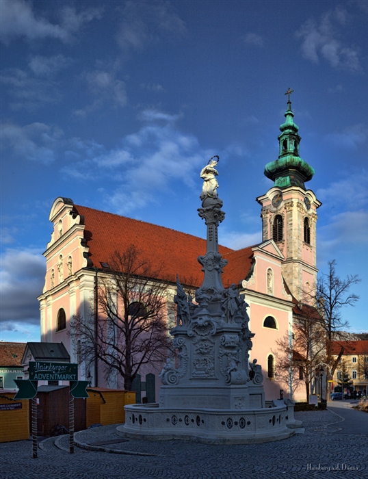 Церковь в Гамбурге на Дунае