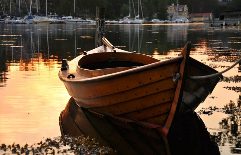Фото жизнь (light) - silva-71 - мозаика  - одинокая лодка моя