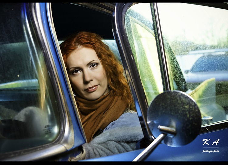 Фото жизнь (light) - KantorArt - Lady in the car - ***