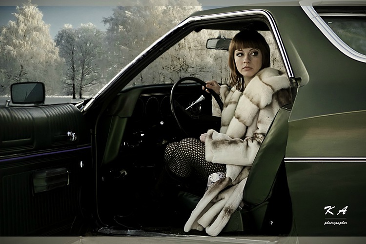 Фото жизнь (light) - KantorArt - Lady in the car - ***
