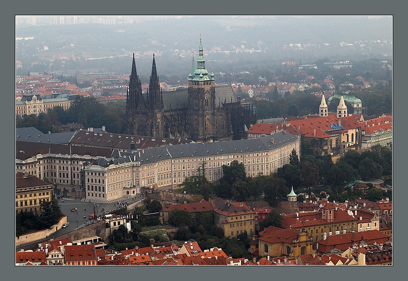 Фото жизнь (light) - Дмитрий Варнавский - Злата Прага и Чехия - Пражский град, наблюдая с высоты
