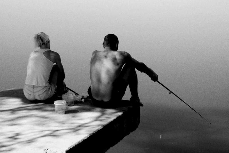 Фото жизнь (light) - Виктор Кошель - корневой каталог - Психологическая рыбалка в туманное утро
