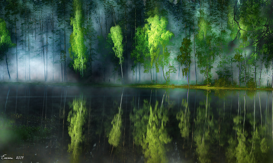 Фото жизнь (light) - emunilkin - Зарисовки - Заколдованное озеро.