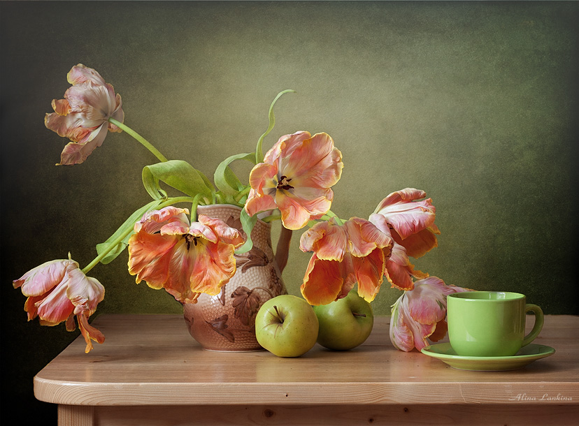 Фото жизнь (light) - Alina  Lankina - корневой каталог - С тюльпанами и яблоками