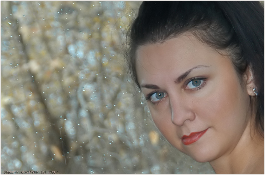Фото жизнь (light) - Владимир БУГАЕВ  - Альбом *Мгновения...* ( Портреты ) - Капельки дождя... * Drops of a rain...