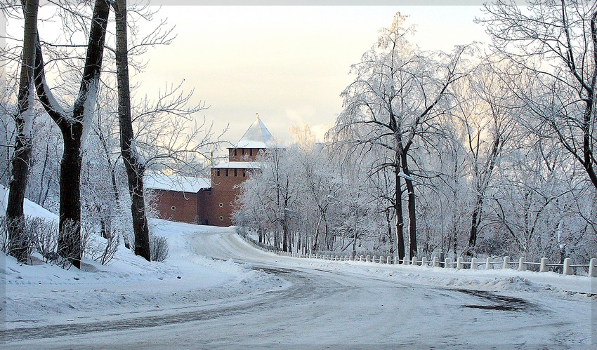 Фото жизнь (light) - Дмитрий и Мария Тищенко - Нижегородский Кремль - Нижегородская открытка. Ивановский спуск.
