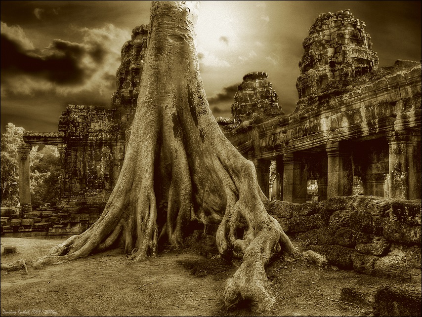 Фото жизнь - OFF - Cambodia - Angkor sun...