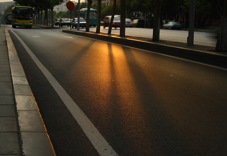 Фото жизнь (light) - dimfin - Далянь - Закат на улице Сунь Ятсена