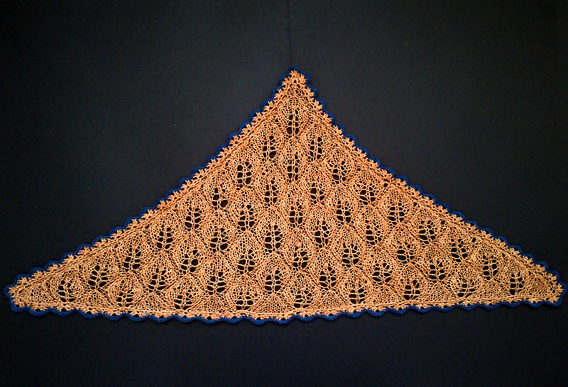 Фото жизнь (light) - Katrusya - Моё вязание. Мy knitting - Детская косынка, 65х30 см, ирис, 2012