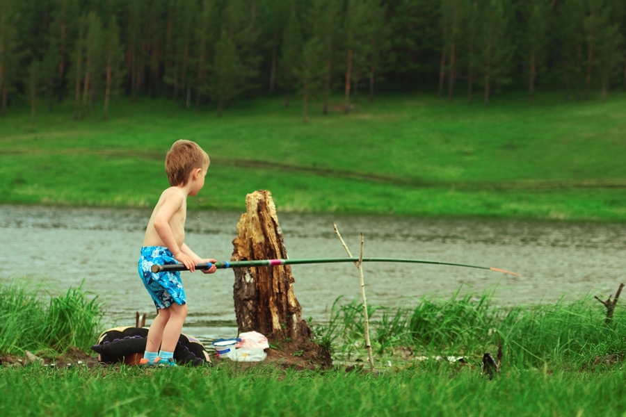 Дети На Рыбалке Приколы