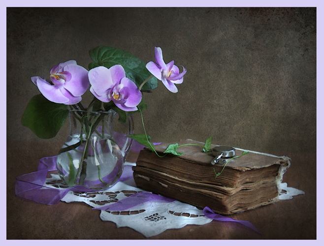 Фото жизнь (light) - Виолетта Печенкина - Путешествие в прошлое - Этюд с орхидеями