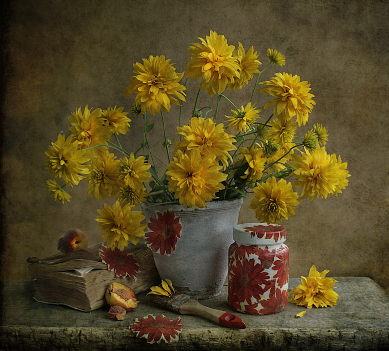 Фото жизнь (light) - Татьяна Петрова - Натюрморт - ..под осень расцветали золотые шары