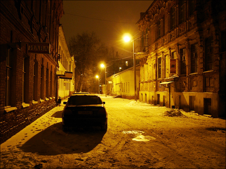 Фото жизнь - Дмитрий Павлов - Из снятых Lumix DMC-LS2 - Вечер на ул. Октябрьской