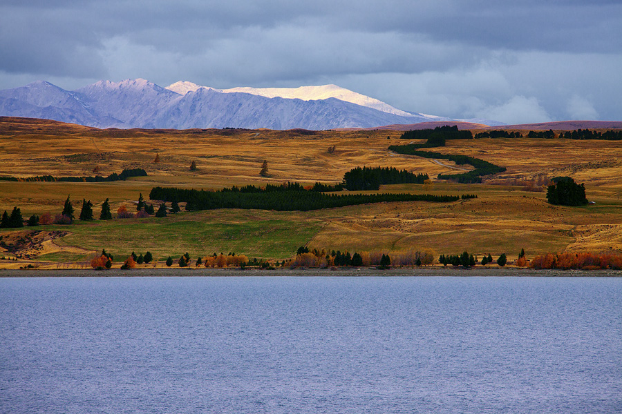 Фото жизнь - PhotoSD - Новая Зеландия - Пейзаж в три полоски