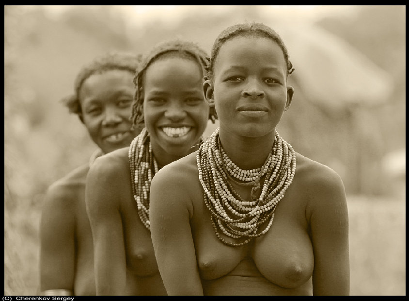Фото жизнь (light) - Sergey Cherenkov - АЛЬБОМ Эфиопия (Ethiopia) - Три улыбки...