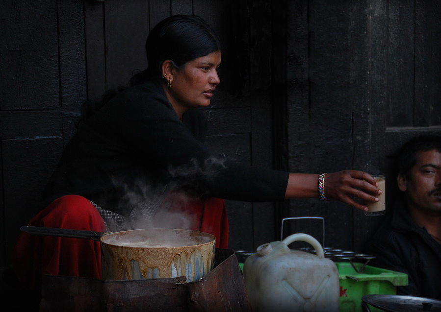 Фото жизнь (light) - green - Непал - milk tea