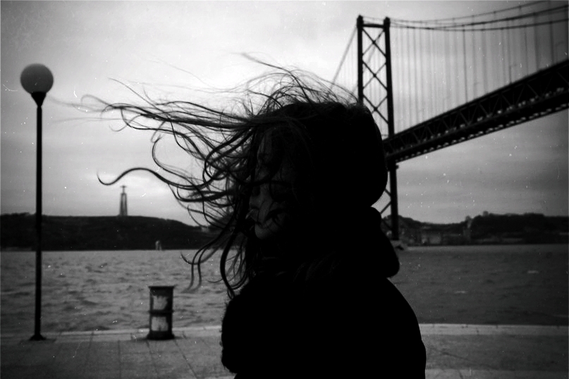 Фото жизнь - Dreval Aleksandra - Ч/б - Автопортрет в Лиссабоне