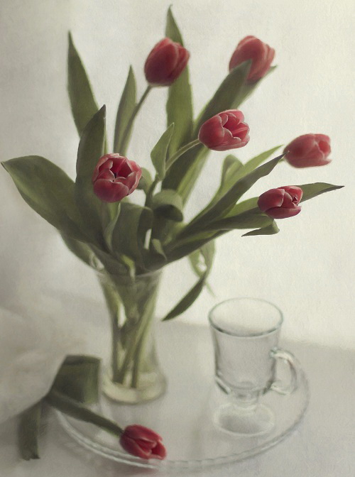 Фото жизнь - Lilliya - корневой каталог - Букет из розовых тюльпанов... 