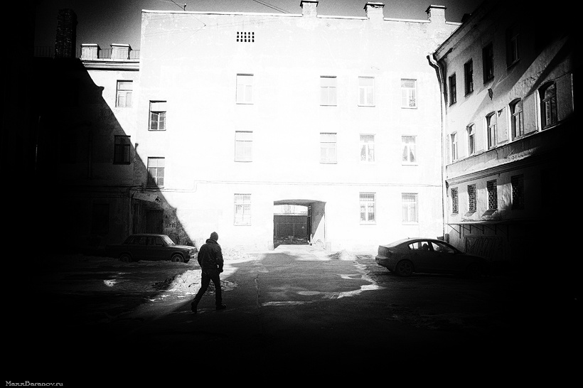 Фото жизнь (light) - MaxxBaranov - Питерские дворы - зазеркалье  - Shadows ...