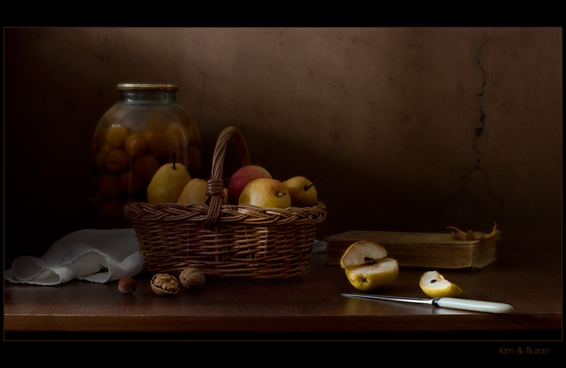 Фото жизнь (light) - Kим и Буран - Still Life - натюрморт с фруктами и орехами