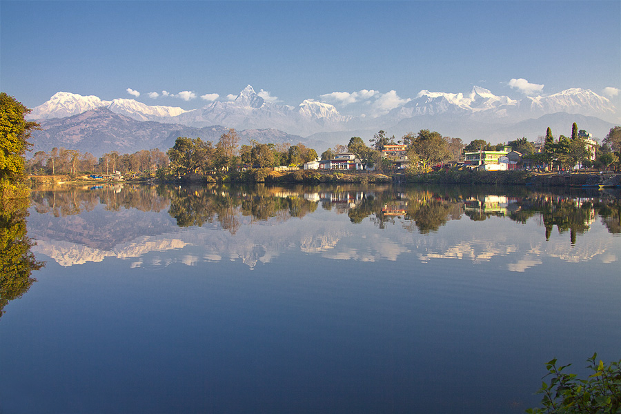Фото жизнь (light) - Slavado   - Непал - Озеро Фева и горы Аннапурна (2)
