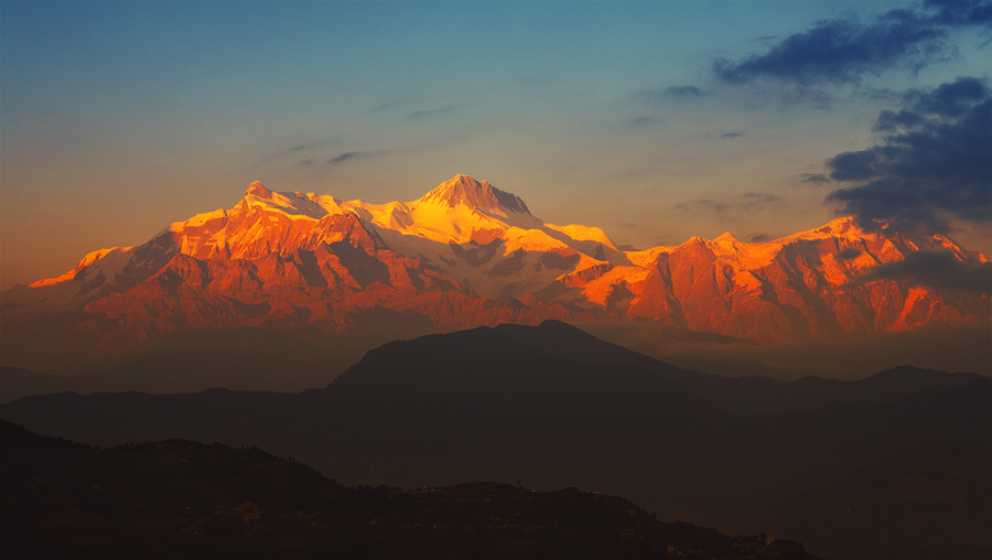 Фото жизнь (light) - Slavado   - Непал - Аннапурна на закате