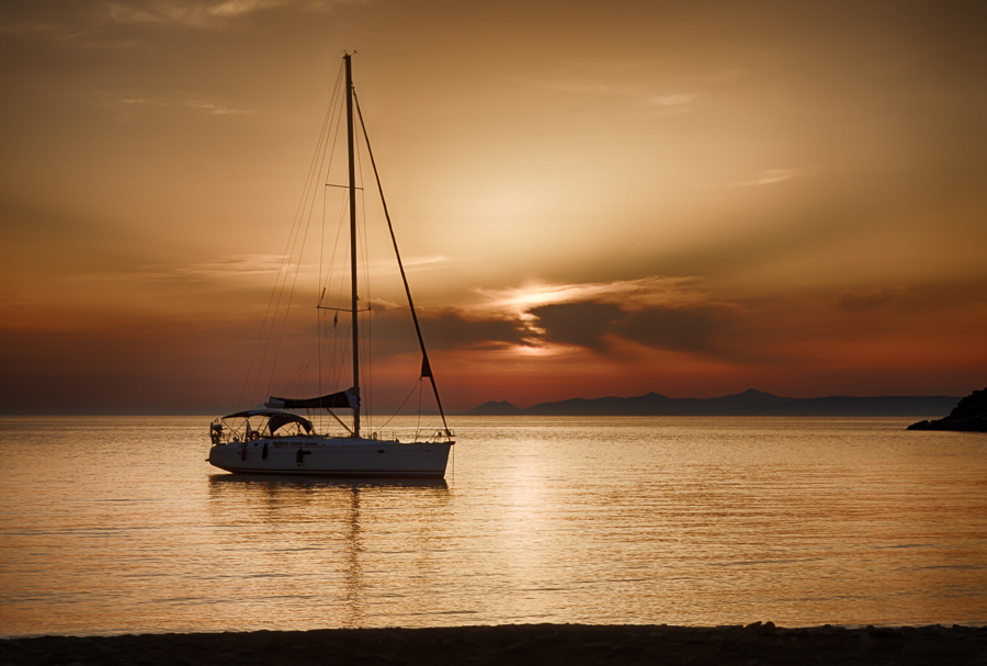 Фото жизнь - Alexander - Греция - Золотой закат на острове Кео