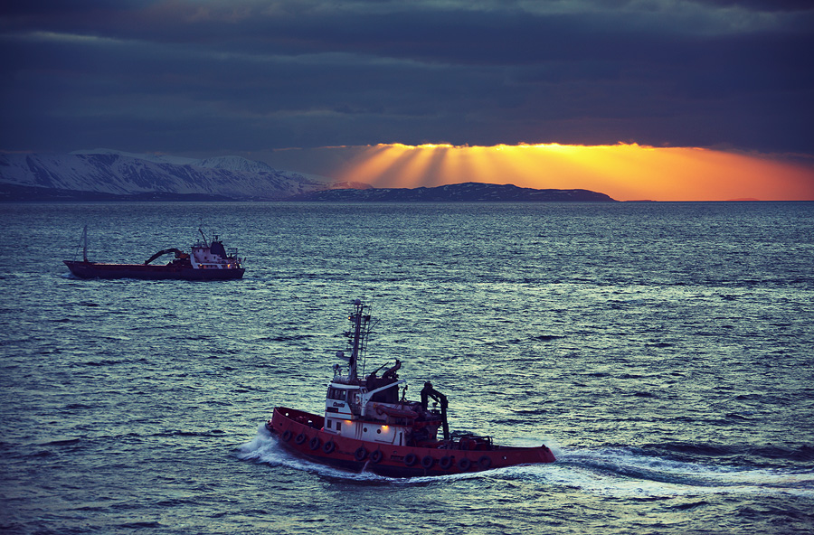 Фото жизнь (light) - Slavado   - Норвегия - Моряки идут домой