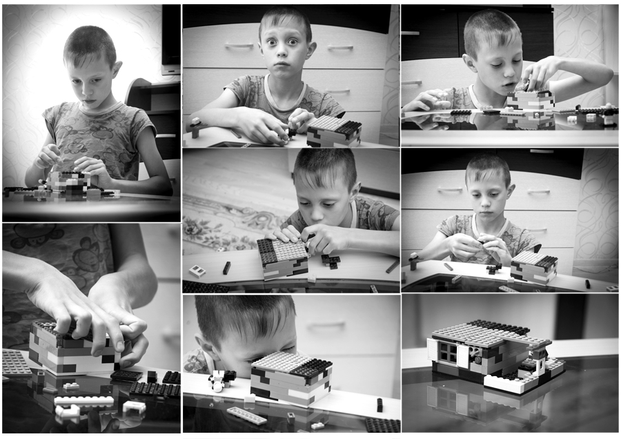 Фото жизнь (light) - Торгашева Светлана - Дети - Как я строил дом