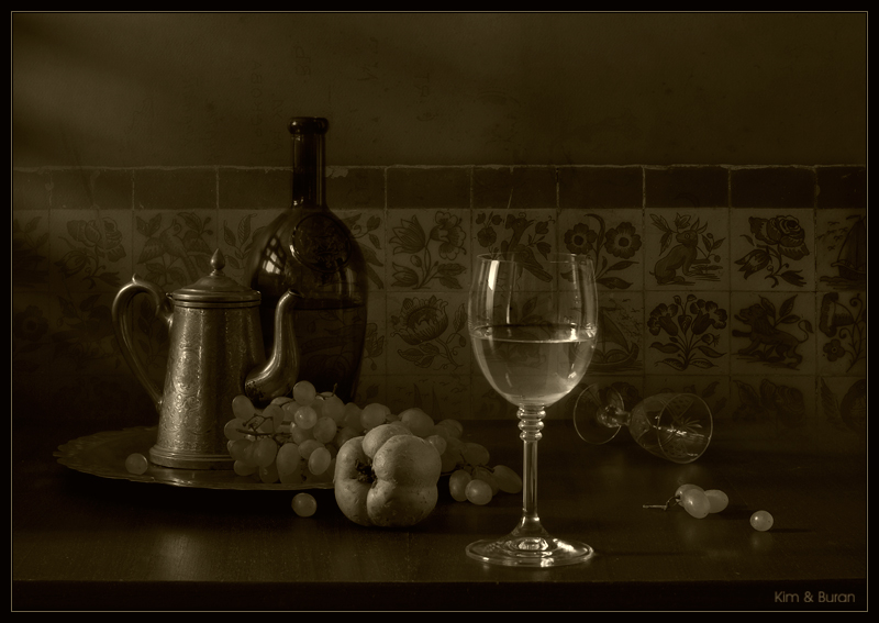Фото жизнь (light) - Kим и Буран - Still Life - натюрморт с бокалом вина