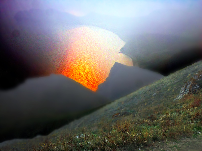 Фото жизнь (light) - viton - Кимммерия - в закатной дымке полыхает море