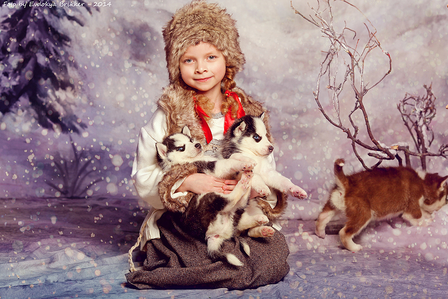 Фото жизнь (light) - Евдокия Бриккер - Детский портрет  - Зимняя сказка