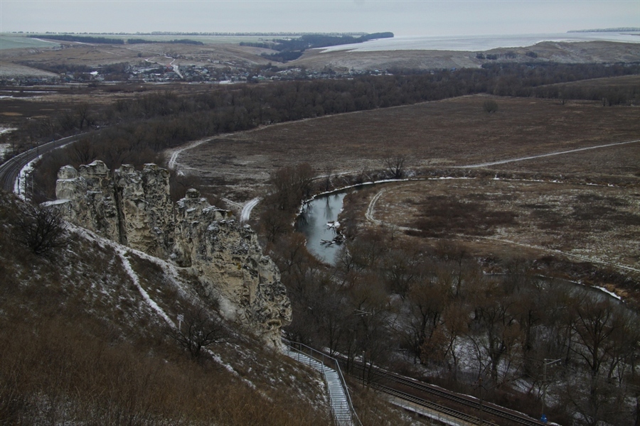 Дивногорье в январе