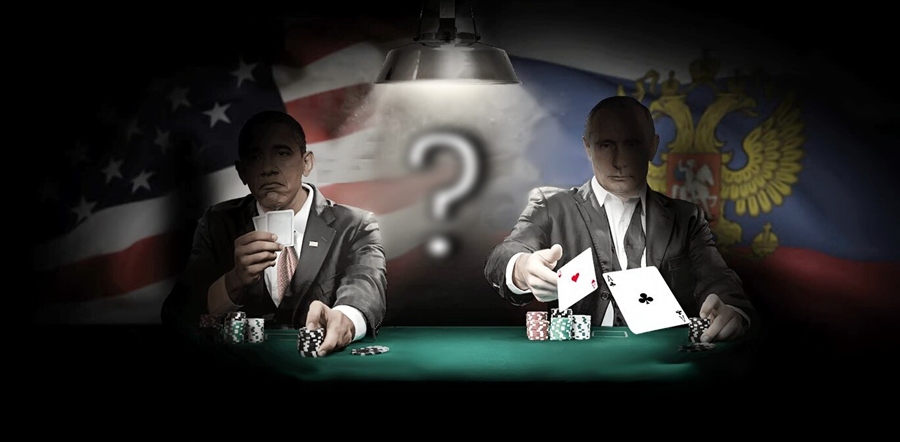 Путин vs Обама покер