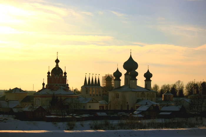 Фото жизнь - Сергей Кочнев - корневой каталог - монастырь на закате