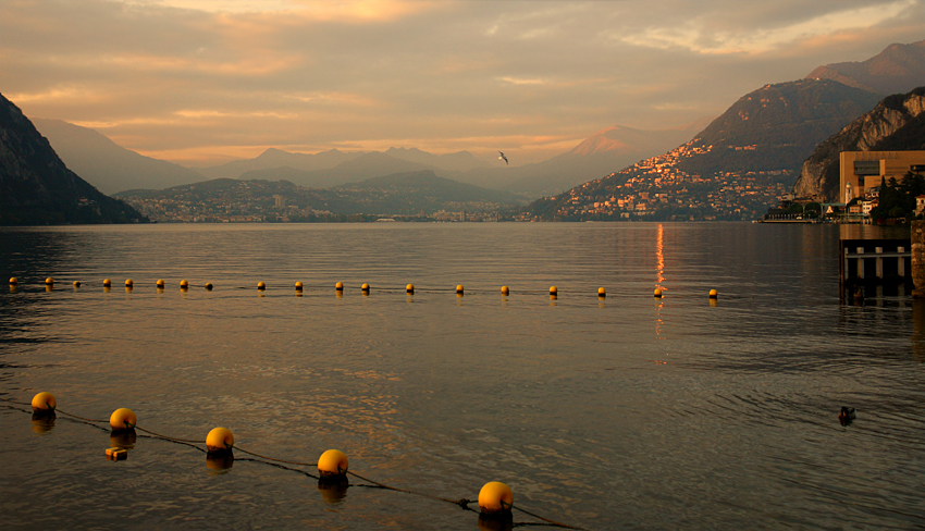 Фото жизнь (light) - Olga Probst - корневой каталог - Lago di Lugano. Закатная.