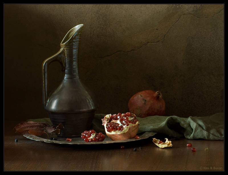 Фото жизнь (light) - Kим и Буран - Still Life - натюрморт с гранатом