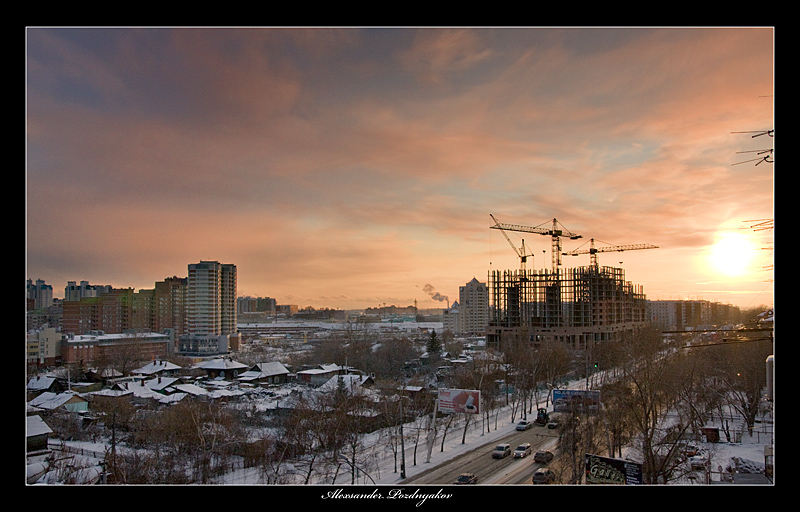 Фото жизнь (light) - Александр Поздняков - Город Новосибирск - Вид на Новосибирск с птичего полёта