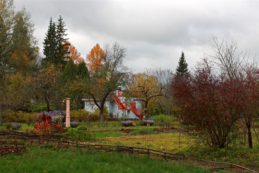 Осенний сад в Мелихово
