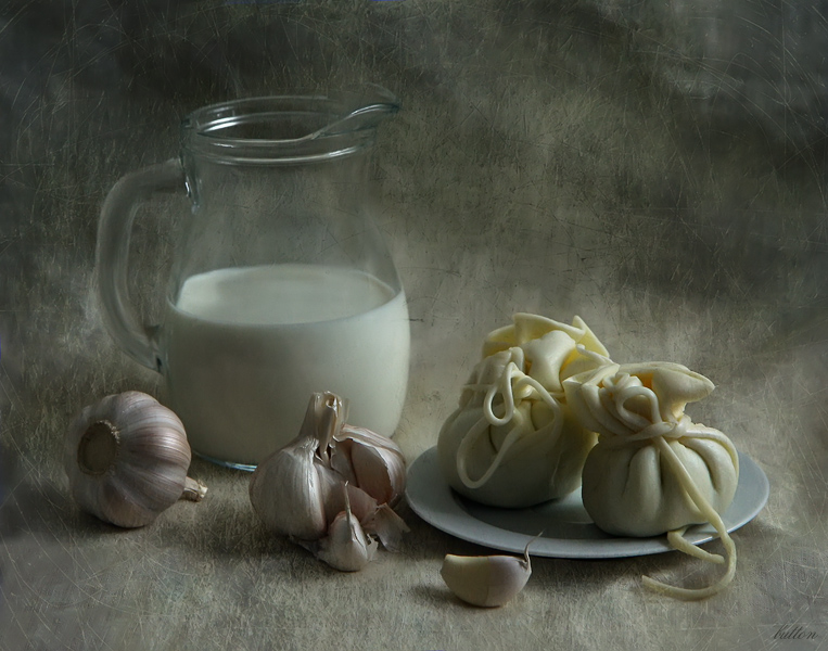 Фото жизнь (light) - button - STILL LIFE - сулугуни с чесноком