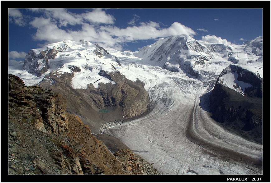Фото жизнь (light) - PARADOX - В краю озер и горных пиков - Швейцария - Ледники ведут к вершинам