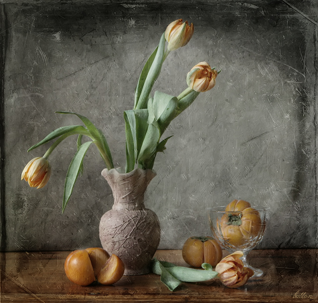 Фото жизнь (light) - button - STILL LIFE - этюд с хурмой